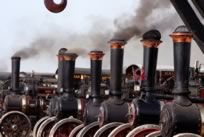 Steam fair at Blandford Forum