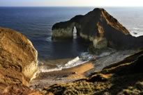 Natural arch at Flamborough head