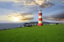 Smeatons Tower on Plymouth Hoe