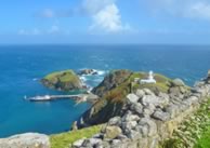 Lundy island view of harbour