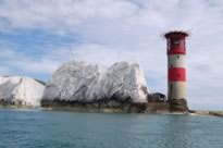 The infamous needles and lighthouse